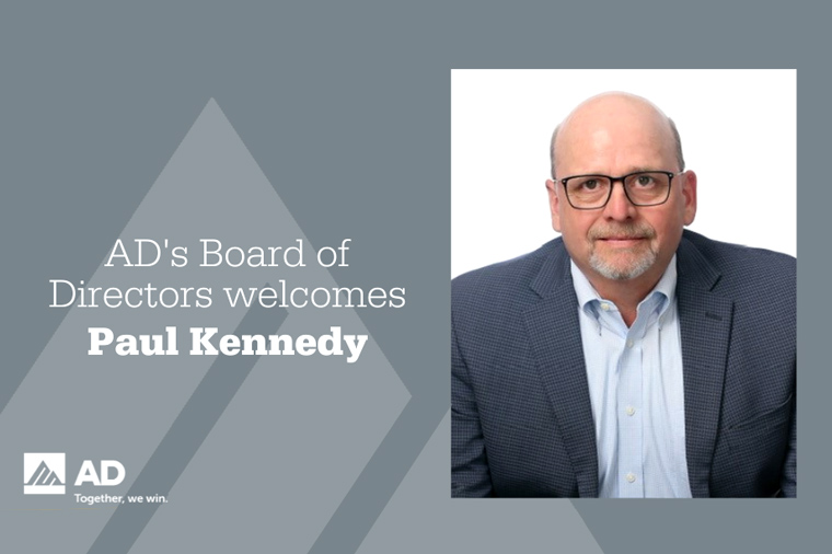 Paul Kennedy Elected to AD Corporate Board of Directors