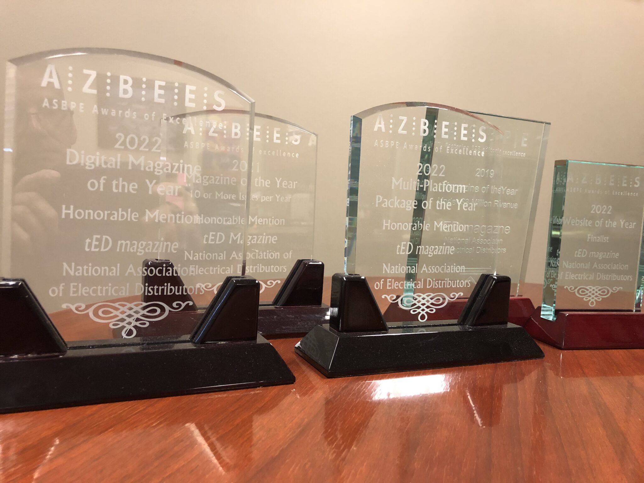 tED magazine Earns B2B Digital Magazine of the Year Award