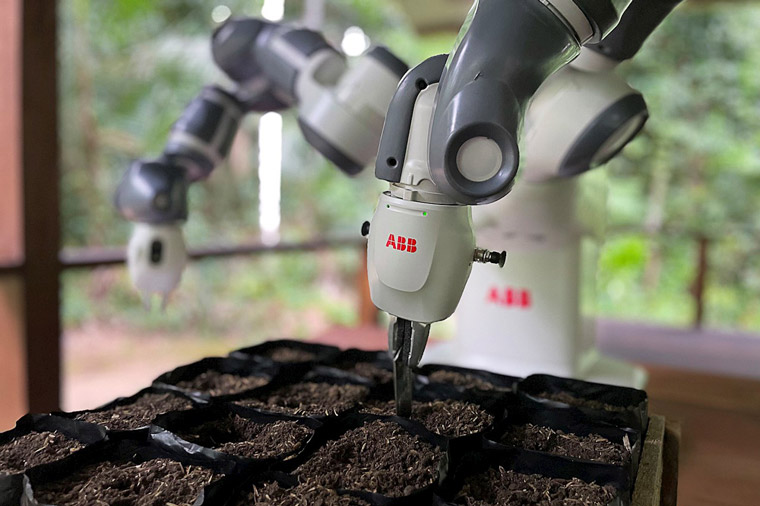 ABB’s Remote Robot Automates Amazon Reforestation Project