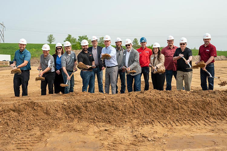 DSG Breaks Ground for a New Facility in Wisconsin