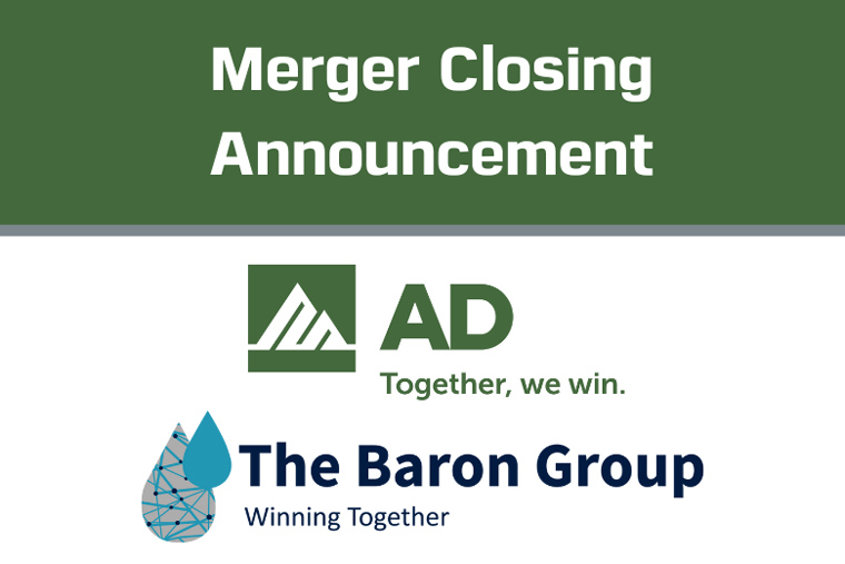 AD Closes Merger With the Baron Group