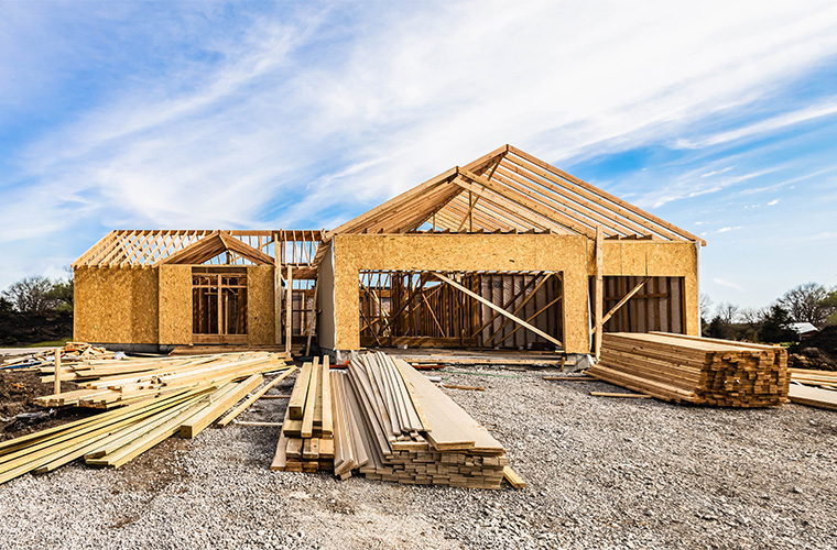 New-Home Construction Drops to Lowest Level Since May 2020