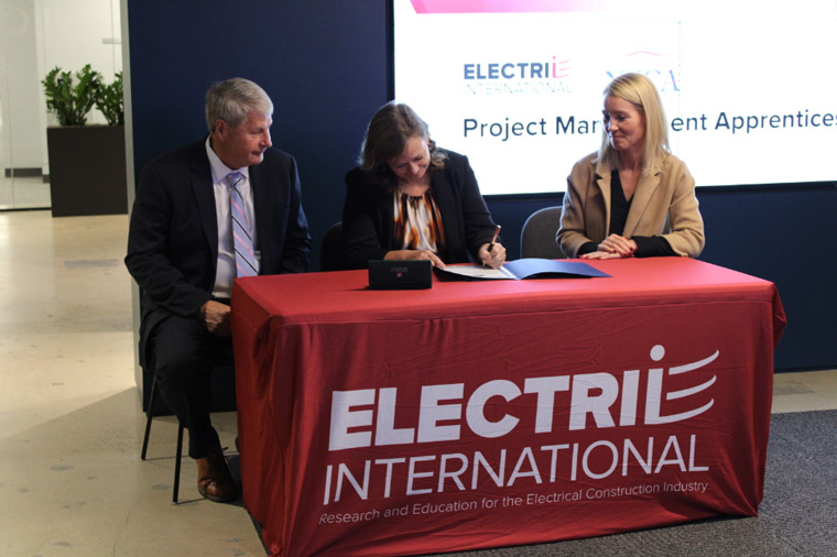 NECA and ELECTRI Sign Registered Apprenticeship Agreement