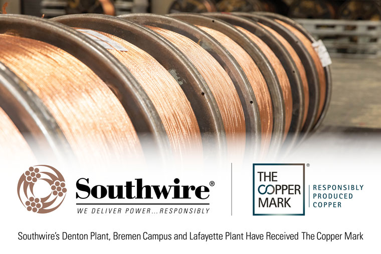 Three Southwire Sites Receive The Copper Mark
