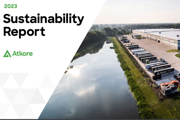 Atkore: 2023 Sustainability Report, 2025 Targets, New ESG Website