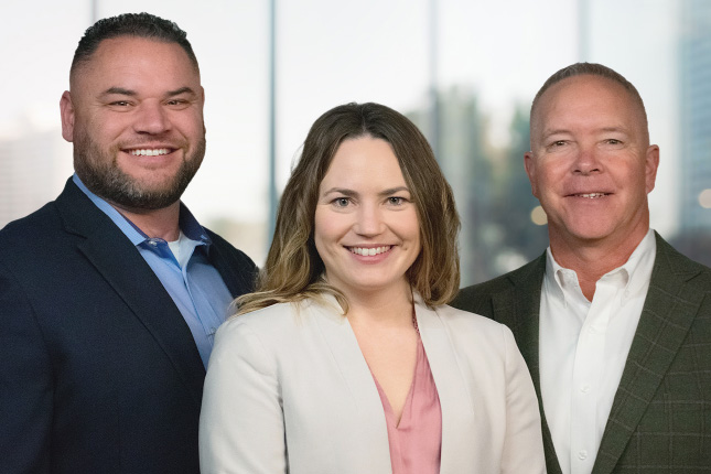 James Ross, Samantha Barnes, Mark Delaney