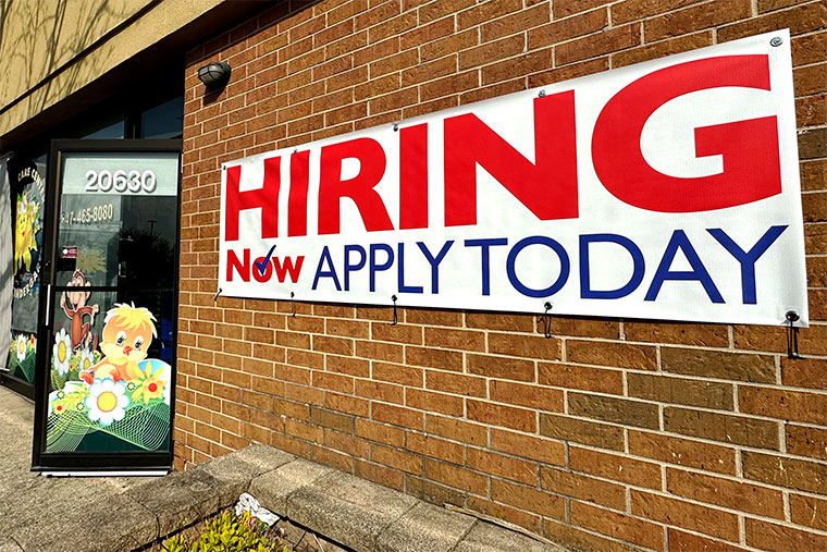 February US Job Openings Slip