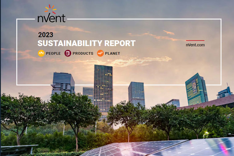 nVent Releases 2023 Sustainability Report