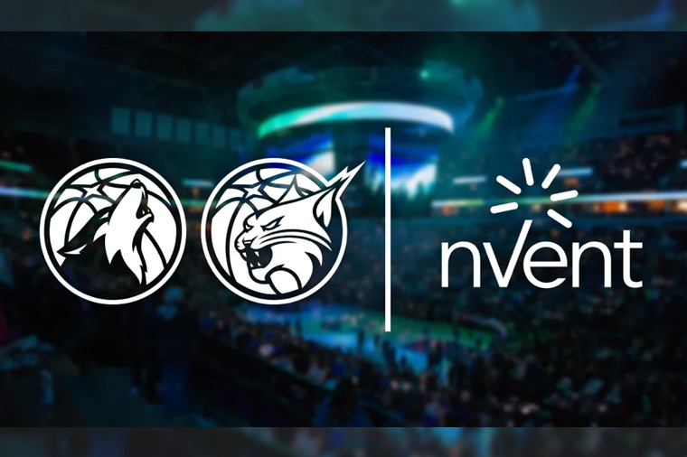nVent Launches Partnership With Minnesota Timberwolves and Lynx