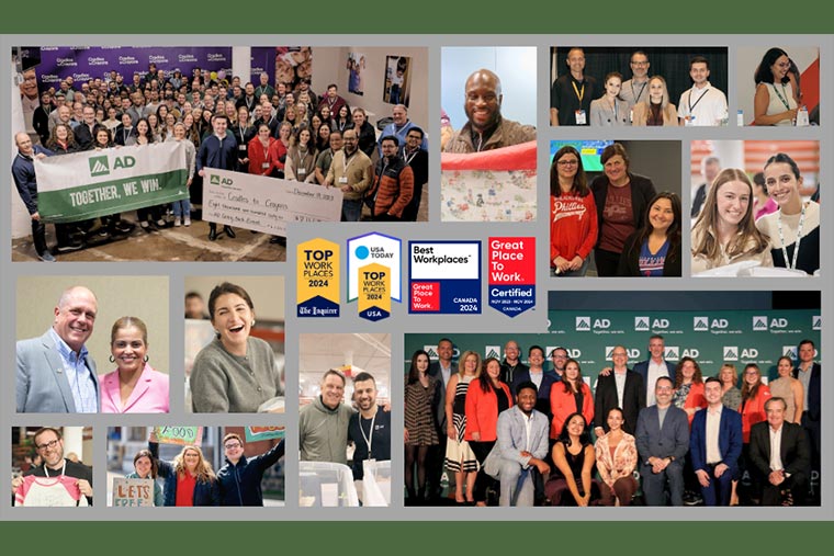 AD Receives 4 Workplace Culture Awards