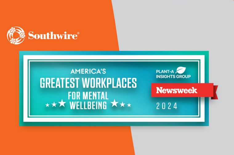 Southwire Named to Newsweek’s Greatest Workplaces for Mental Wellbeing