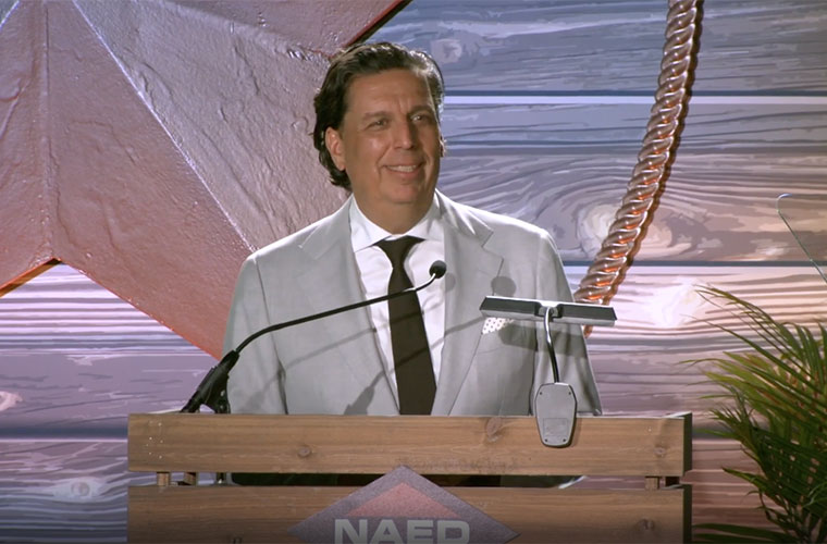 Video: George Vorwick Accepts NAED’s Arthur W. Hooper Award