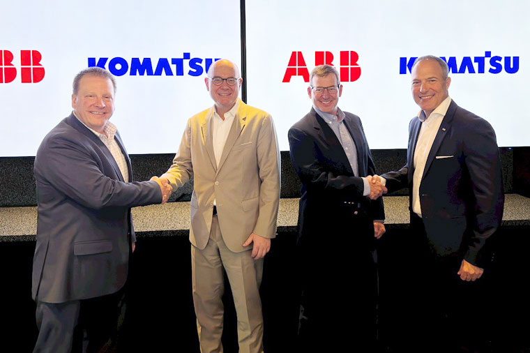 ABB Announces Collaboration With Komatsu