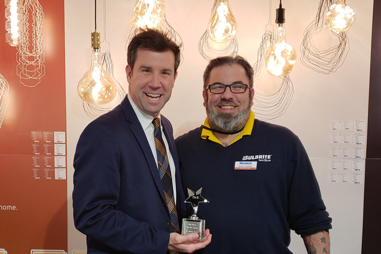 Bulbrite Announces Award Winners at Lightovation