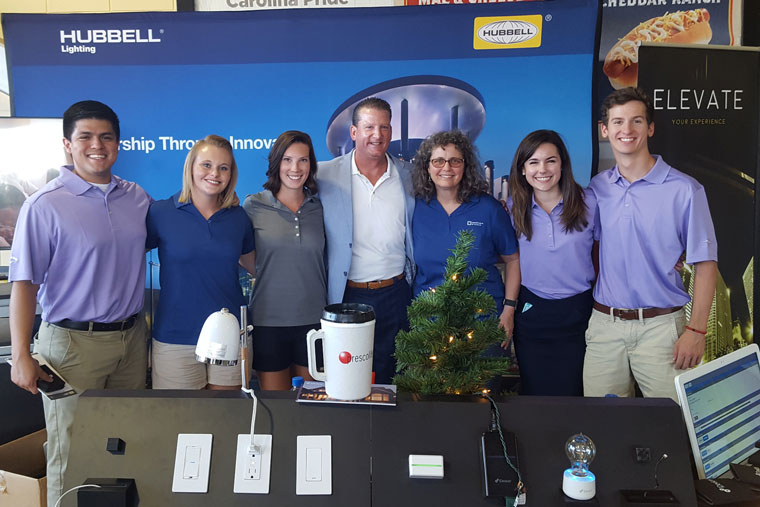 Hubbell Lighting Hosts Manufacturing Night at the Ballpark
