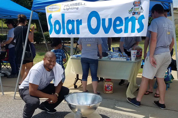 Hubbell Lighting Participates in “Eclipse Fest”