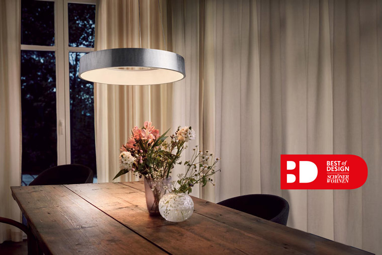 LEDVANCE Luminaire Wins SCHÖNER WOHNEN Award