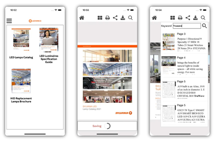 Sylvania LED Catalog App Now Available