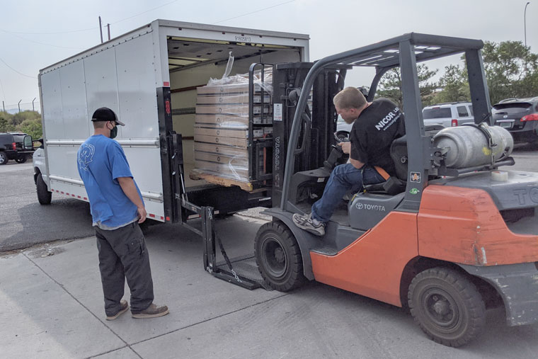NICOR Donates Light Fixtures to Habitat for Humanity