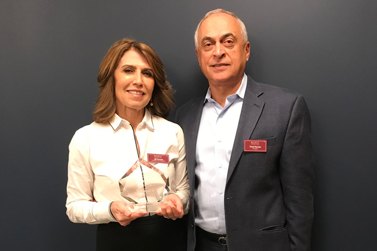 Nora Lighting’s Jilla Farzan Honored at Lightovation