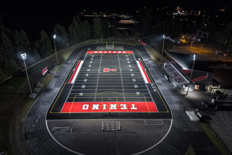 School District Recognizes Energy Savings with MaxLite LED Floods
