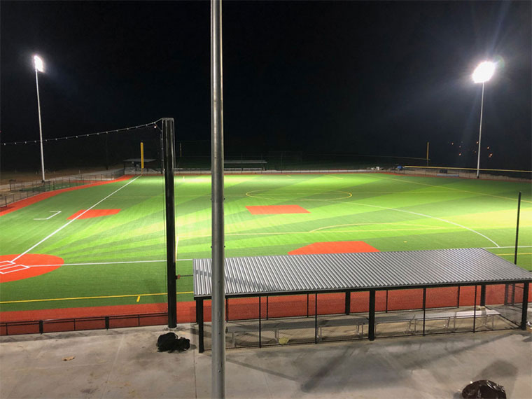 Eaton Illuminates New Sports Force Parks on the Mississippi