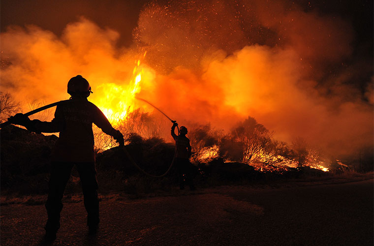 Nora Lighting Supports California Firefighters and Their Families