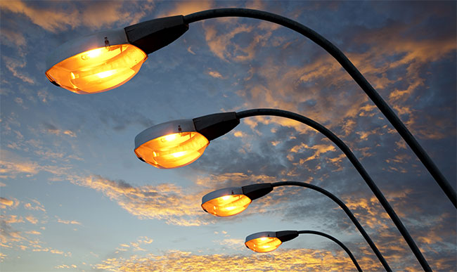 Where Are the Street Lights Paid With Gold?