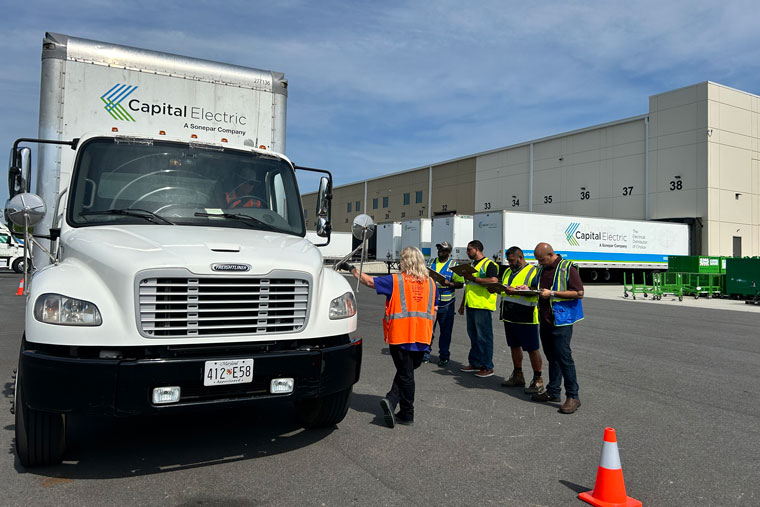 Sonepar Thanks Truck Drivers