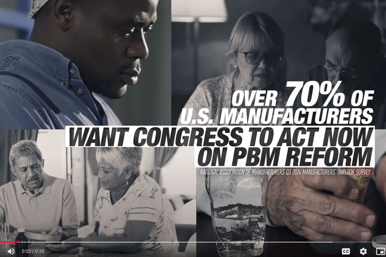 Manufacturers Launch 7-Figure Ad Campaign Urging PBM Reforms