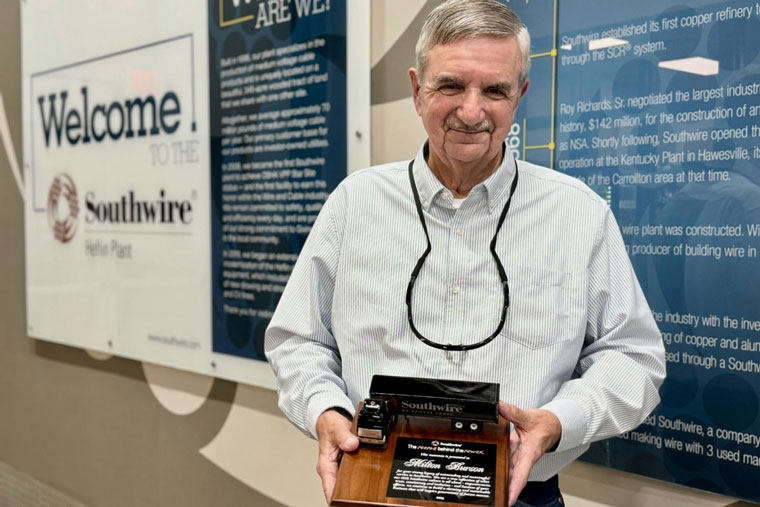 Southwire’s Milton Burson Celebrates Remarkable Milestone
