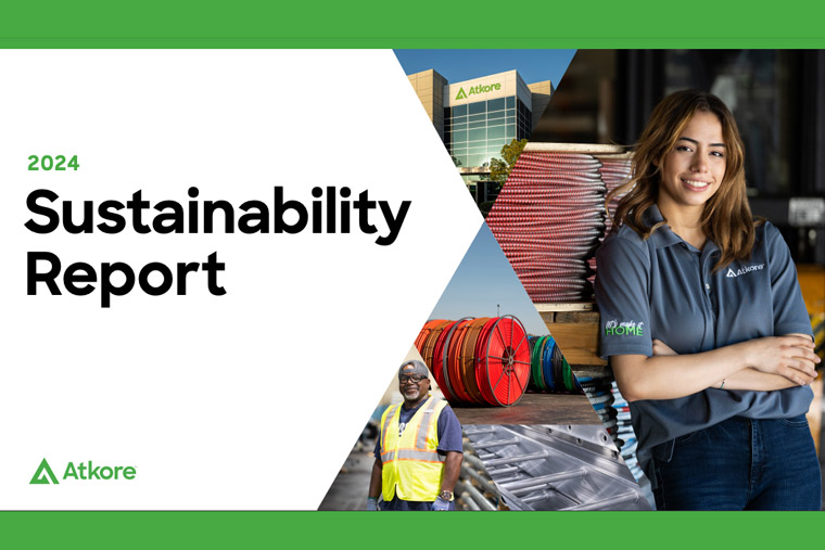Atkore Releases 2024 Sustainability Report