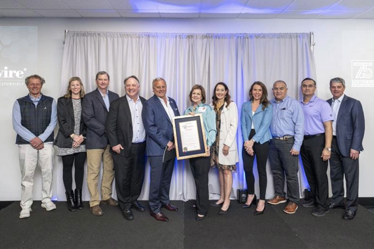 Southwire’s 75th Anniversary Celebrated with Official Proclamations