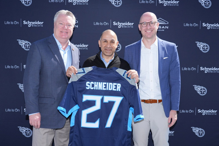 Schneider Named Official Energy Management Partner of the New Nissan Stadium
