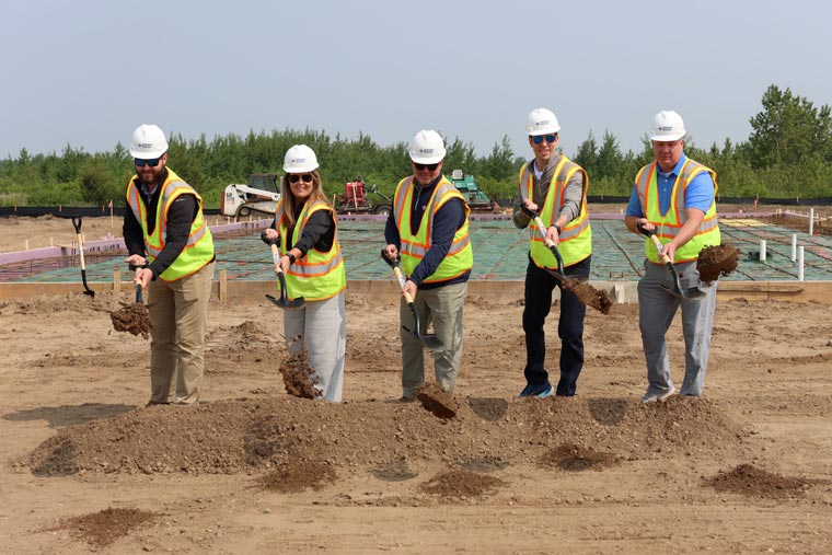 Border States Breaks Ground on New Branch