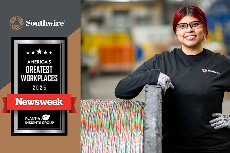 Southwire Named to America’s Greatest Workplace List