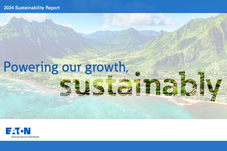 Eaton Publishes 2024 Sustainability Report