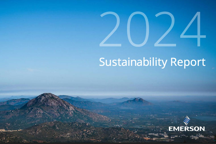 Emerson Releases 2024 Sustainability Report
