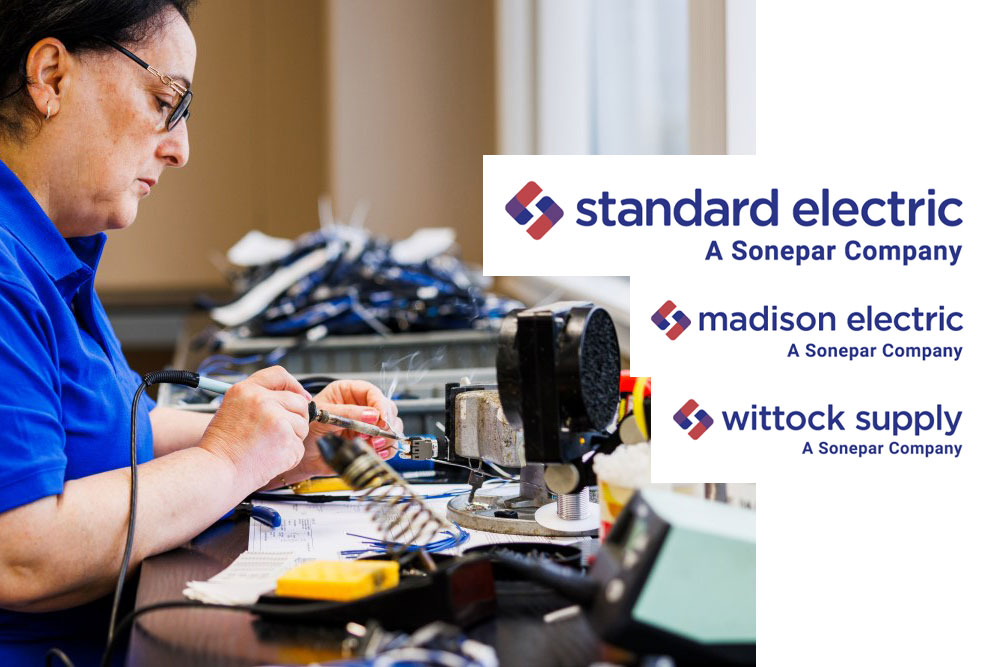 Sonepar Reveals New Branding for Standard Electric, Madison, and Wittock