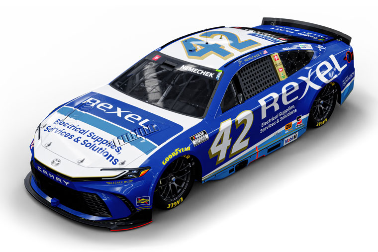 LEGACY MC and Rexel Announce Partnership for 2026 NASCAR Season