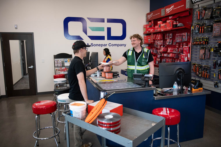 Sonepar’s QED Opens Central Distribution Center