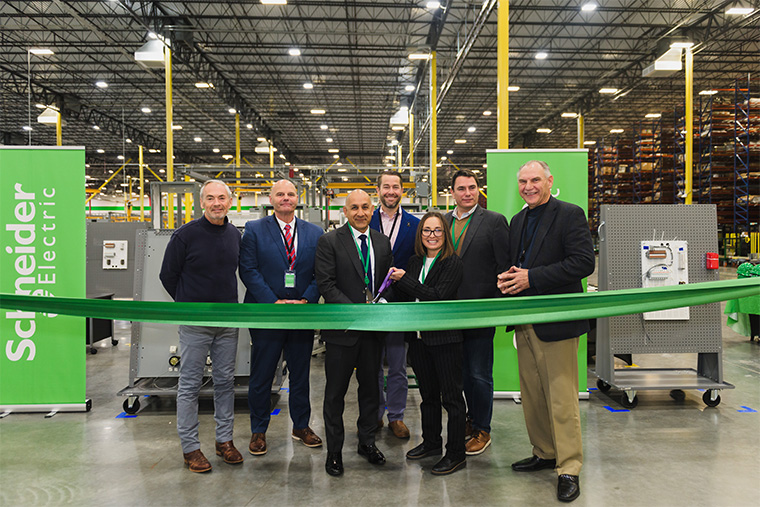 Schneider Electric Opens New Energy Manufacturing Facility