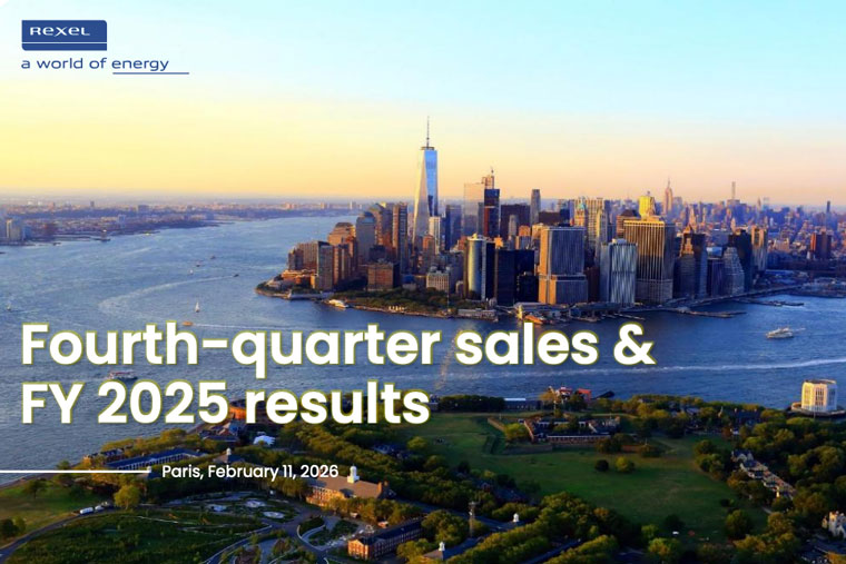 Rexel Reports Q4 2025 Sales and Full-Year Results