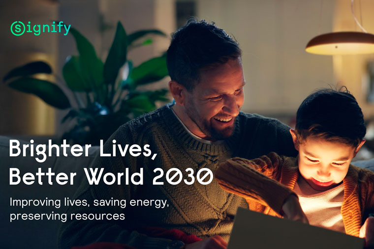 Signify Launches Brighter Lives, Better World 2030