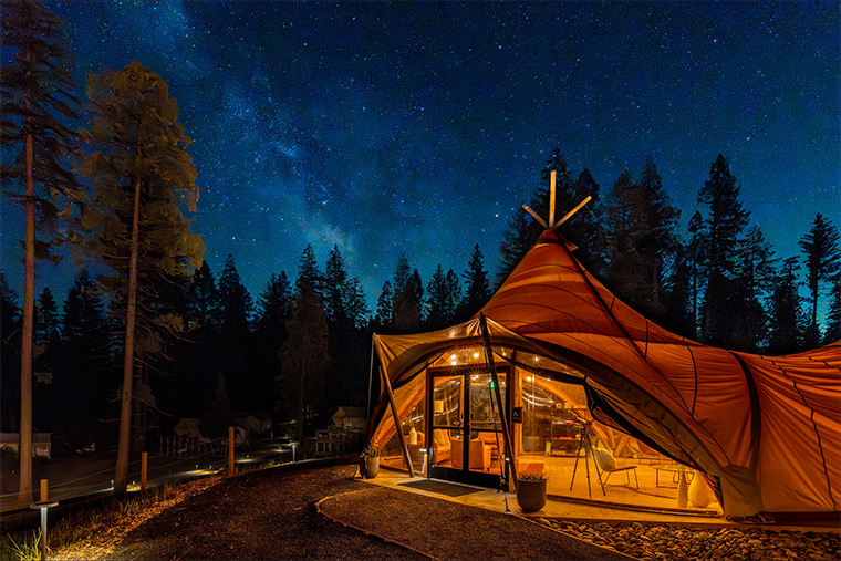 Under Canvas Yosemite Becomes DarkSky Approved Lodging