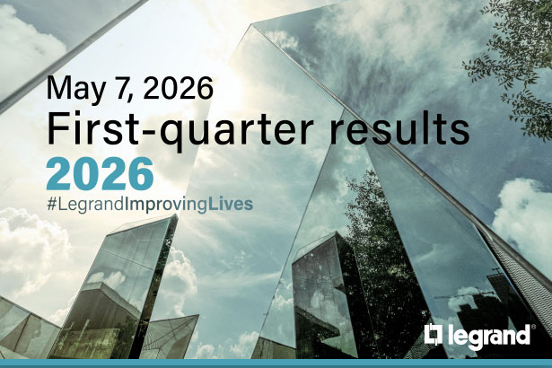 Legrand Delivers Strong 1Q 2026 Sales Growth