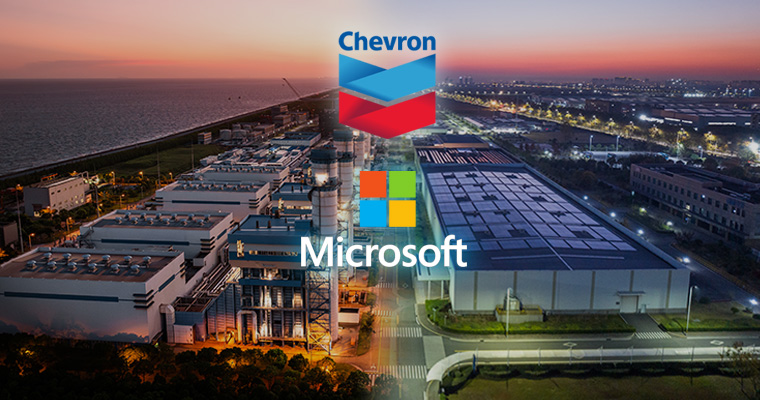 Chevron and Microsoft Sign 20-Year Texas Power Deal