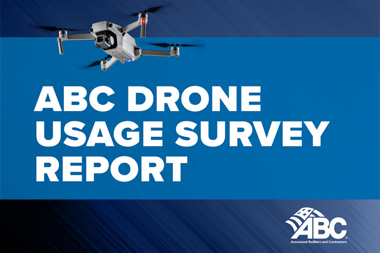 ABC Report: 36% of Contractor Members Utilize Drones on Jobsites