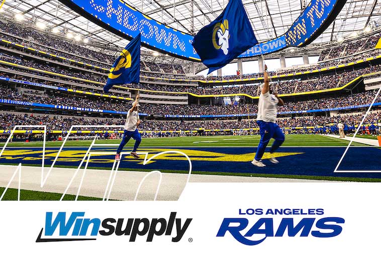 Winsupply Named Official Partner of the Los Angeles Rams