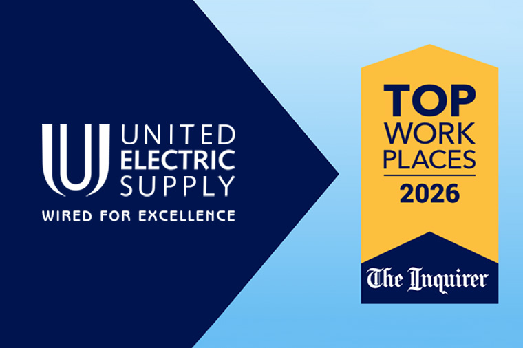 United Electric Supply Receives 2026 Top Workplace Recognition